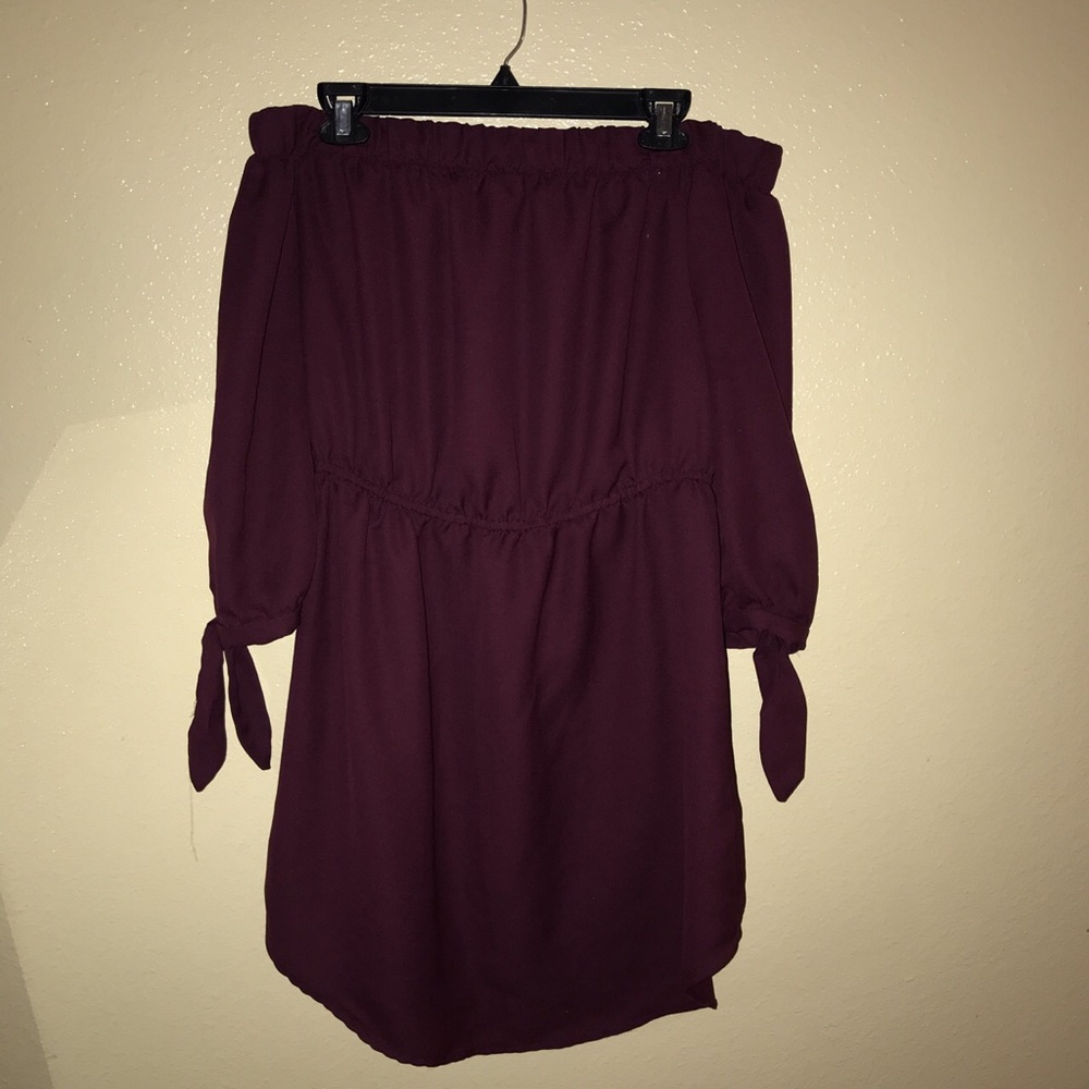 Off shoulder dress